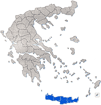 Карта Греции и Крита